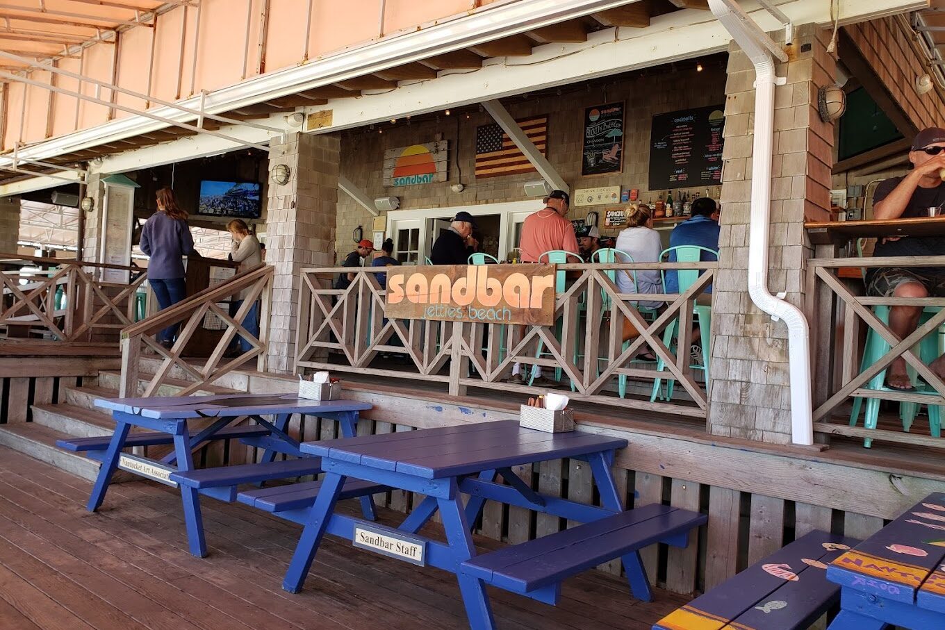 The Sandbar at Jetties Beach